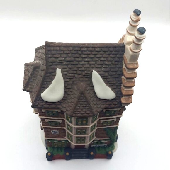 Department 56 Dickens Village Series Nephew Freds Flat Christmas Porcelain - Picture 7 of 13